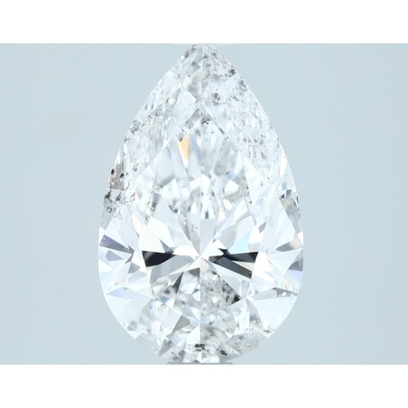 Diament szlif gruszkowy, 1.7ct, SI2, E, IGI 720512653