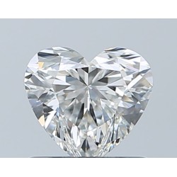 Diament serce, 0.7ct, VS1, H, GIA 1236829290