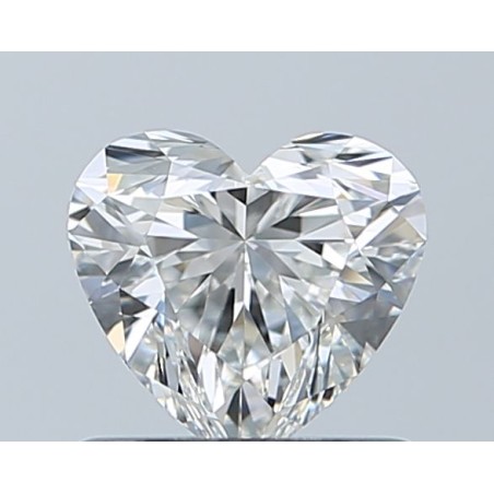 Diament serce, 0.7ct, VS1, H, GIA 1236829290