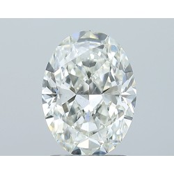 Diament szlif owalny, 1.7ct, SI2, I, GIA 2537629159