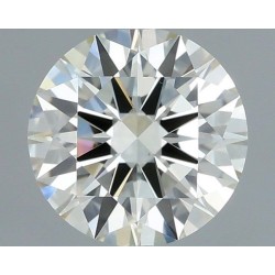 Diament szlif okrągły, 0.59ct, VS1, I, IGI 750581264