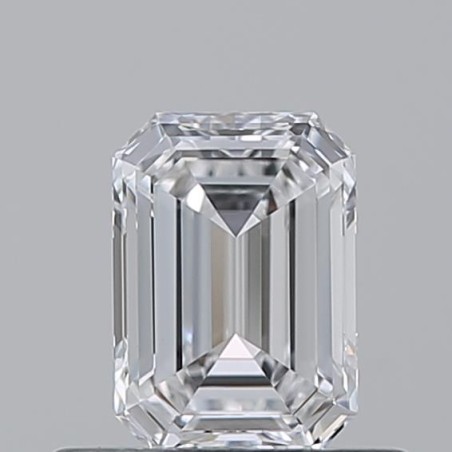 Diament szlif szmaragdowy, 0.5ct, VS2, D, GIA 1538760554