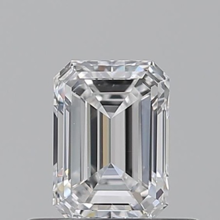Diament szlif szmaragdowy, 0.5ct, VS2, D, GIA 7533905032