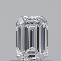 Diament szlif szmaragdowy, 0.52ct, VVS1, E, GIA 5536804517
