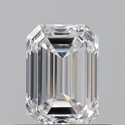 Diament szlif szmaragdowy, 0.7ct, VS1, F, GIA 6532902838