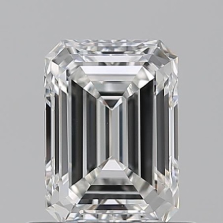 Diament szlif szmaragdowy, 0.71ct, VVS2, G, GIA 7548031655