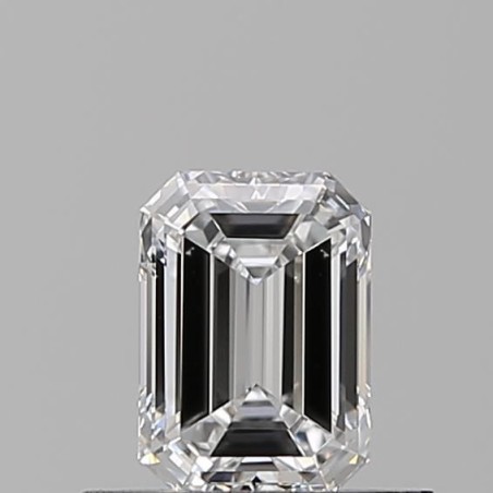 Diament szlif szmaragdowy, 0.52ct, VS2, D, GIA 6233567581