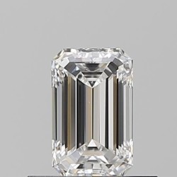 Diament szlif szmaragdowy, 0.51ct, VS2, E, GIA 7548272820