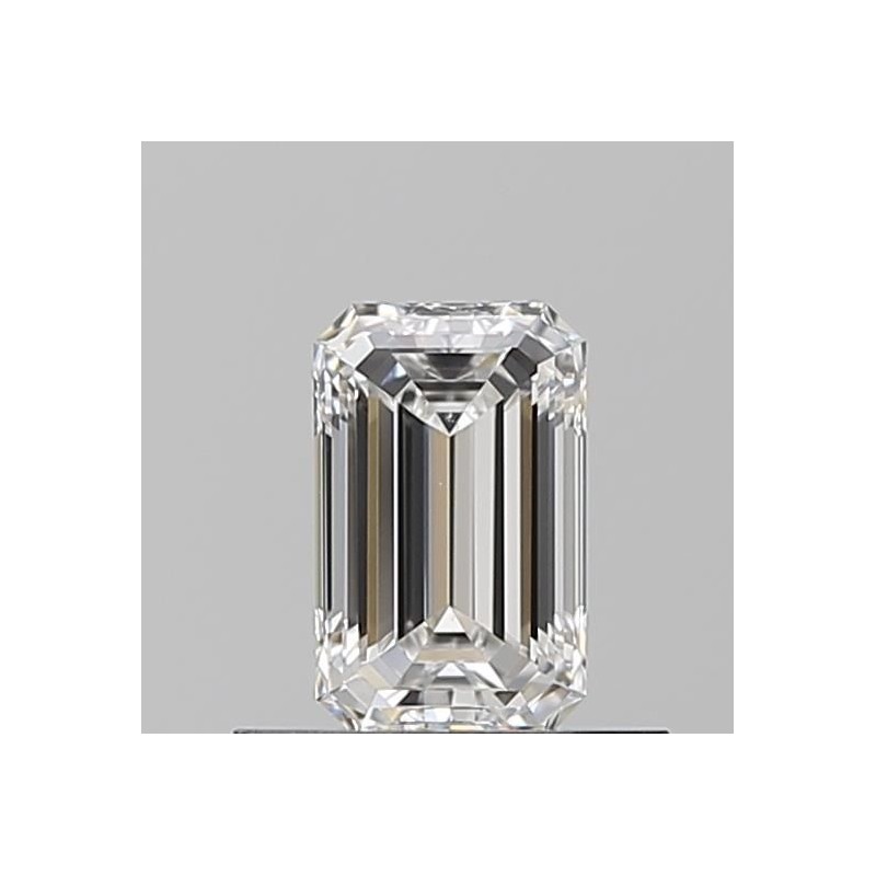 Diament szlif szmaragdowy, 0.51ct, VS2, E, GIA 7548272820