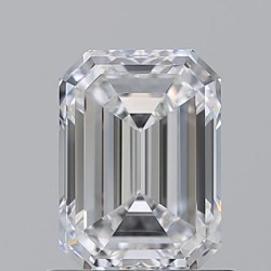 Diament szlif szmaragdowy, 1.2ct, VVS1, E, GIA 7546091075