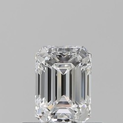 Diament szlif szmaragdowy, 0.51ct, VS2, E, GIA 6233700255