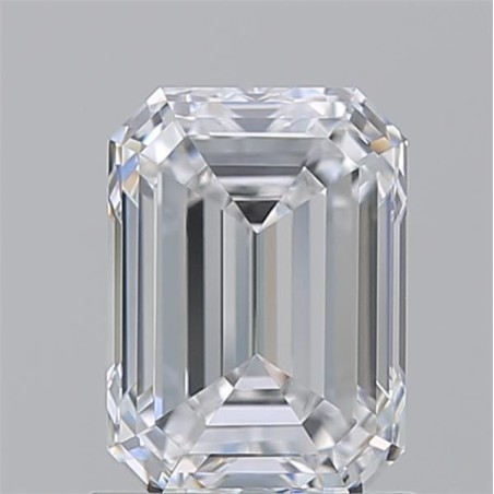 Diament szlif szmaragdowy, 1.5ct, VVS1, D, GIA 2548091035