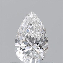 Diament szlif gruszkowy, 0.5ct, SI1, E, GIA 1236800809