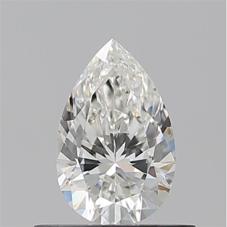 Diament szlif gruszkowy, 0.5ct, VVS2, H, GIA 6237800805