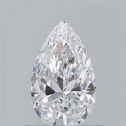Diament szlif gruszkowy, 0.7ct, VS2, D, GIA 6237793443