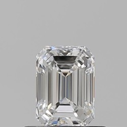 Diament szlif szmaragdowy, 0.59ct, VVS1, E, GIA 7521384872