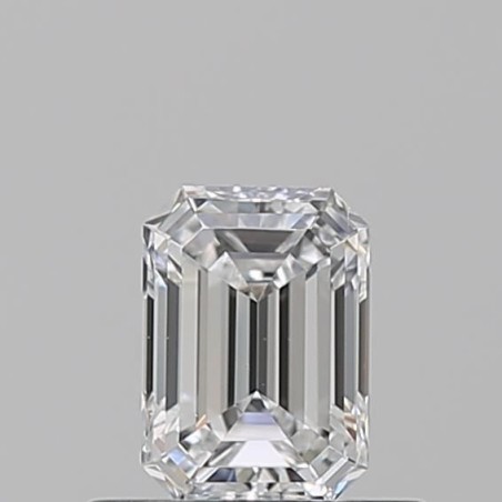 Diament szlif szmaragdowy, 0.5ct, VS2, D, GIA 1529383935