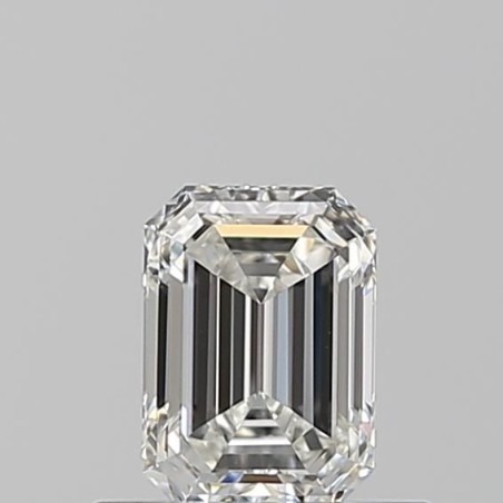 Diament szlif szmaragdowy, 0.5ct, VVS1, G, GIA 5523384035