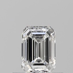 Diament szlif szmaragdowy, 0.51ct, VS2, E, GIA 7522593846