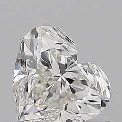Diament serce, 0.7ct, VVS1, H, GIA 2235800926