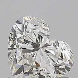 Diament serce, 0.71ct, VVS1, I, GIA 5543106093