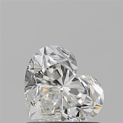 Diament serce, 0.91ct, VVS1, G, GIA 7521683209