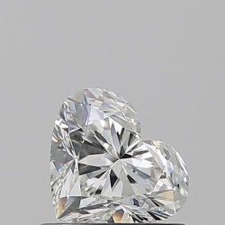 Diament serce, 0.7ct, VVS1, H, GIA 2524526266