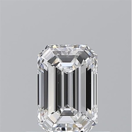 Diament szlif szmaragdowy, 0.7ct, VS2, D, GIA 2527525819