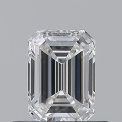 Diament szlif szmaragdowy, 0.58ct, VS1, E, GIA 1545110143