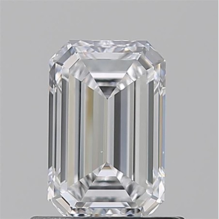 Diament szlif szmaragdowy, 0.83ct, VS2, D, GIA 6531390711