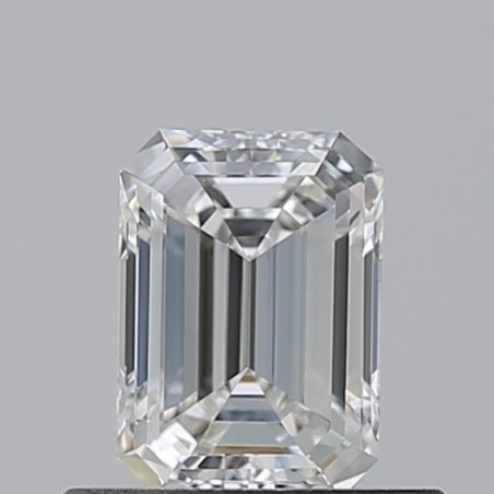 Diament szlif szmaragdowy, 0.5ct, VVS1, H, GIA 2537372604