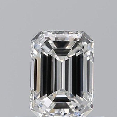 Diament szlif szmaragdowy, 0.5ct, VVS2, G, GIA 2536372579