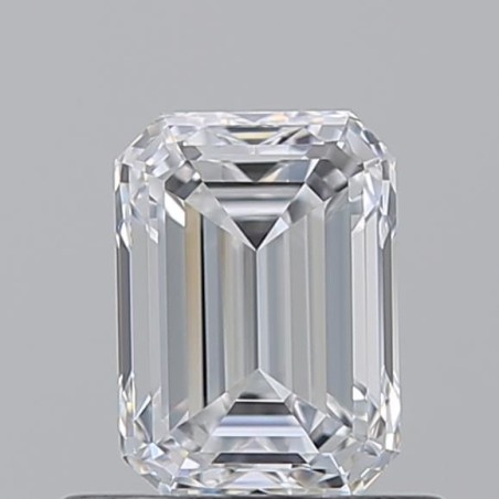 Diament szlif szmaragdowy, 0.7ct, VVS1, D, GIA 6535372451