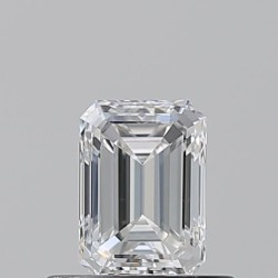 Diament szlif szmaragdowy, 0.51ct, VS2, E, GIA 1528684111
