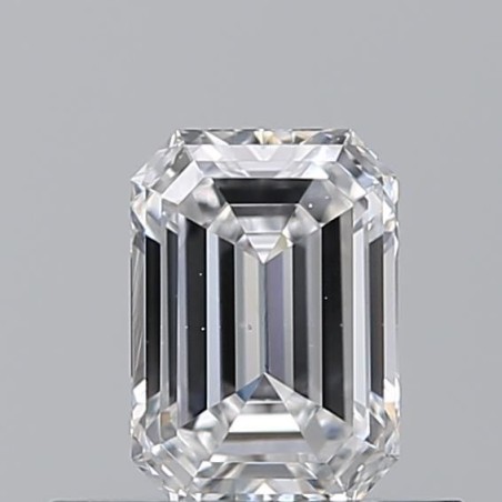 Diament szlif szmaragdowy, 0.51ct, VS2, D, GIA 6532557242