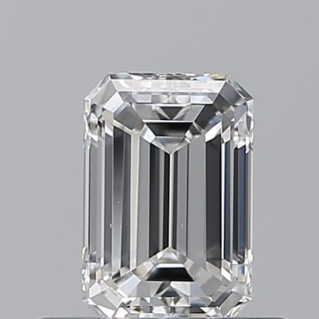 Diament szlif szmaragdowy, 0.5ct, VS2, E, GIA 6535545932