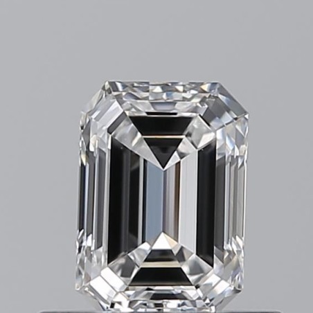 Diament szlif szmaragdowy, 0.5ct, VS1, D, GIA 2537544737