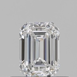 Diament szlif szmaragdowy, 0.5ct, VS1, E, GIA 6531141740