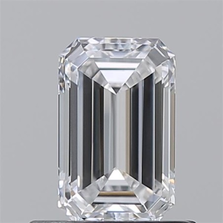 Diament szlif szmaragdowy, 0.7ct, VVS1, D, GIA 7531576651