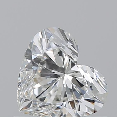 Diament serce, 0.7ct, VVS1, H, GIA 1539538397