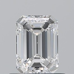 Diament szlif szmaragdowy, 0.62ct, VS1, E, GIA 7538538797
