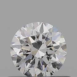 Diament szlif okrągły, 0.51ct, VVS1, E, GIA 7536700986