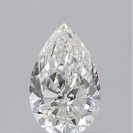 Diament szlif gruszkowy, 0.52ct, VVS2, H, GIA 1537536425