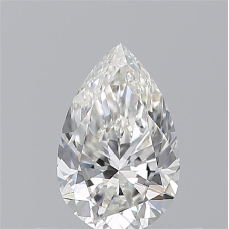 Diament szlif gruszkowy, 0.5ct, VVS2, H, GIA 6531484630