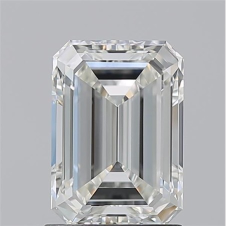 Diament szlif szmaragdowy, 1.5ct, VVS2, H, GIA 6233715657