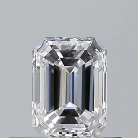 Diament szlif szmaragdowy, 0.5ct, VS2, D, GIA 7533440455