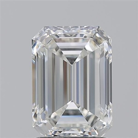 Diament szlif szmaragdowy, 1.7ct, VVS2, H, GIA 3535450105