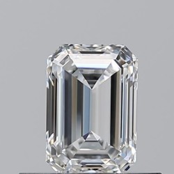 Diament szlif szmaragdowy, 0.5ct, VS1, E, GIA 6535489121