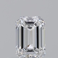 Diament szlif szmaragdowy, 0.5ct, VS2, E, GIA 2235748620