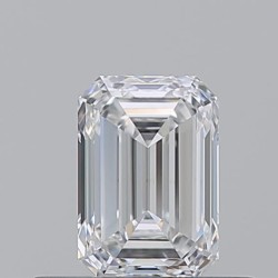 Diament szlif szmaragdowy, 0.51ct, VS1, E, GIA 5536728391